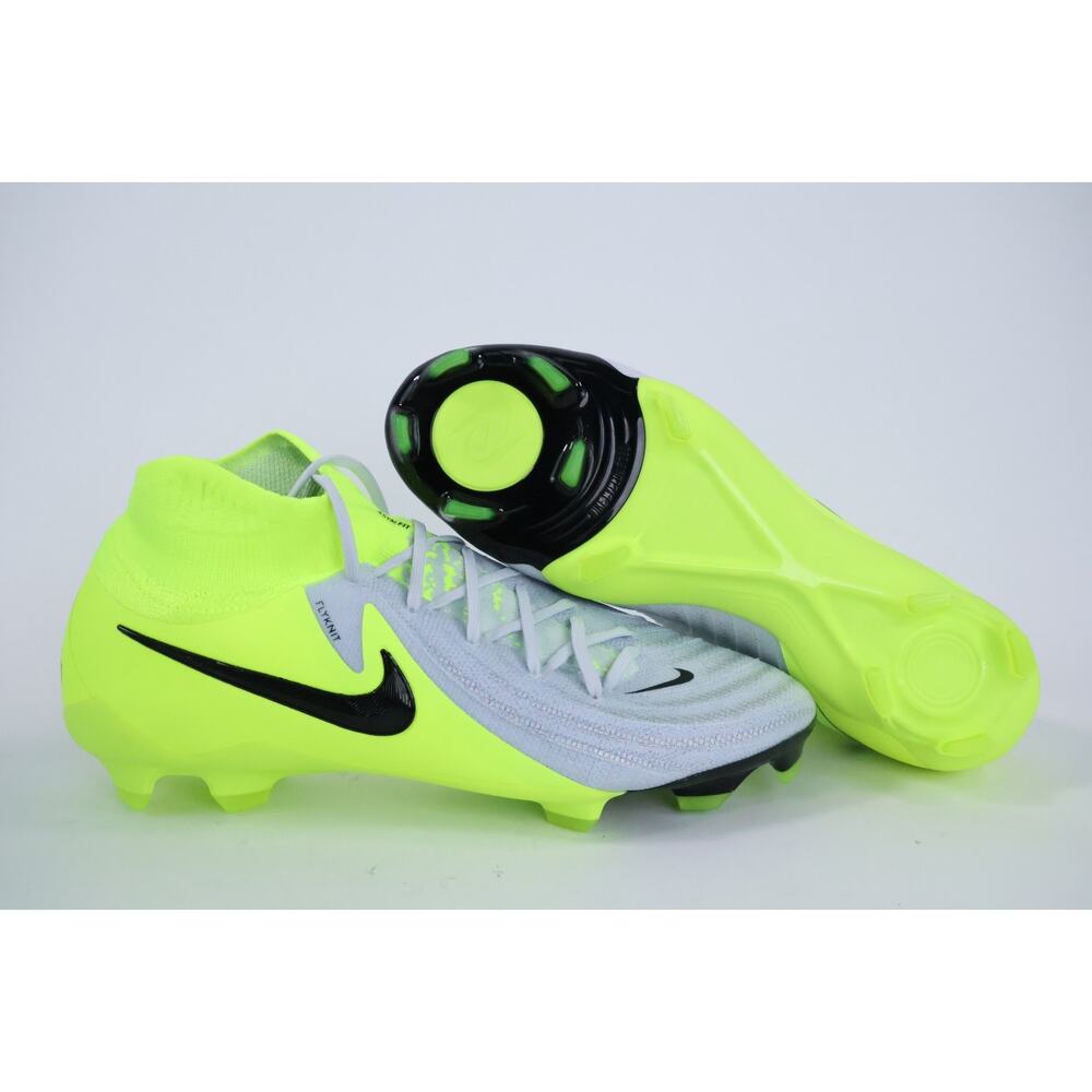 Nike Phantom Luna II PRO FG Soccer Cleats Shoes Volt FJ2575-003 Mens Size 12